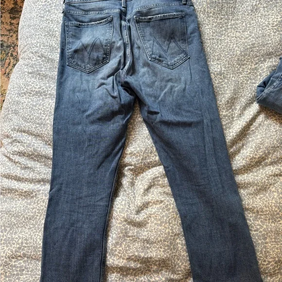 Mother Denim The Tomcat Ankle Fray - Out of Town size 31
